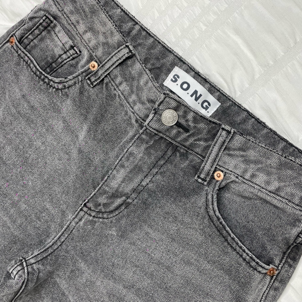 SONG Gray Denim Jeans